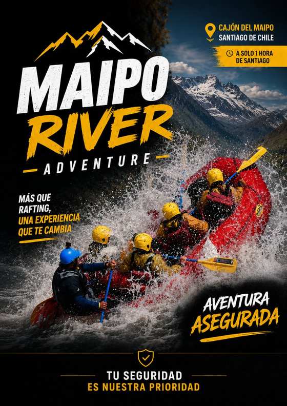 Maipo River Adventure — aventura asegurada