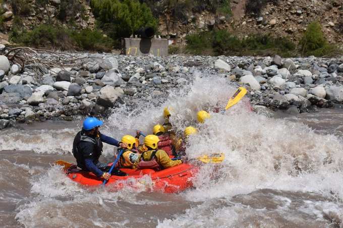 Aventura de rafting