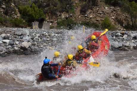 Rafting en el Río Maipo